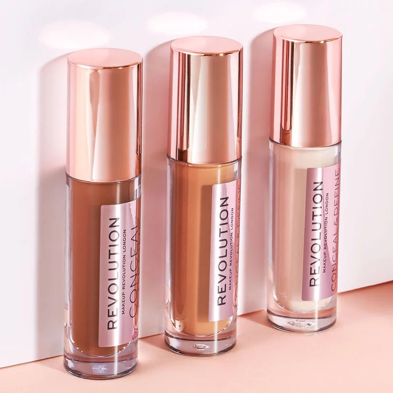 Resena y Swatches Corrector Makeup Revolution