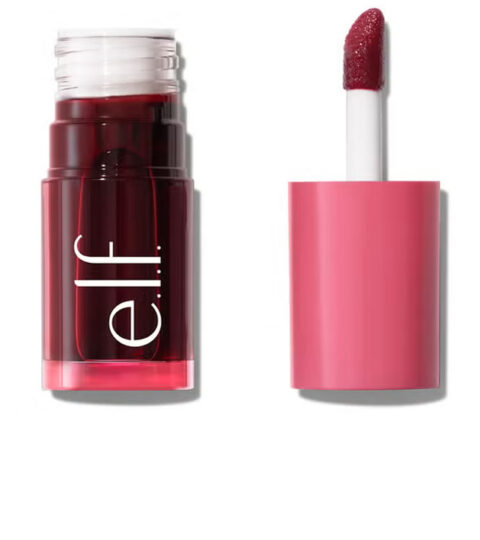 veridico-shop-n-sheer-for-it-blush-tint-elf-cosmetics-left-on-red